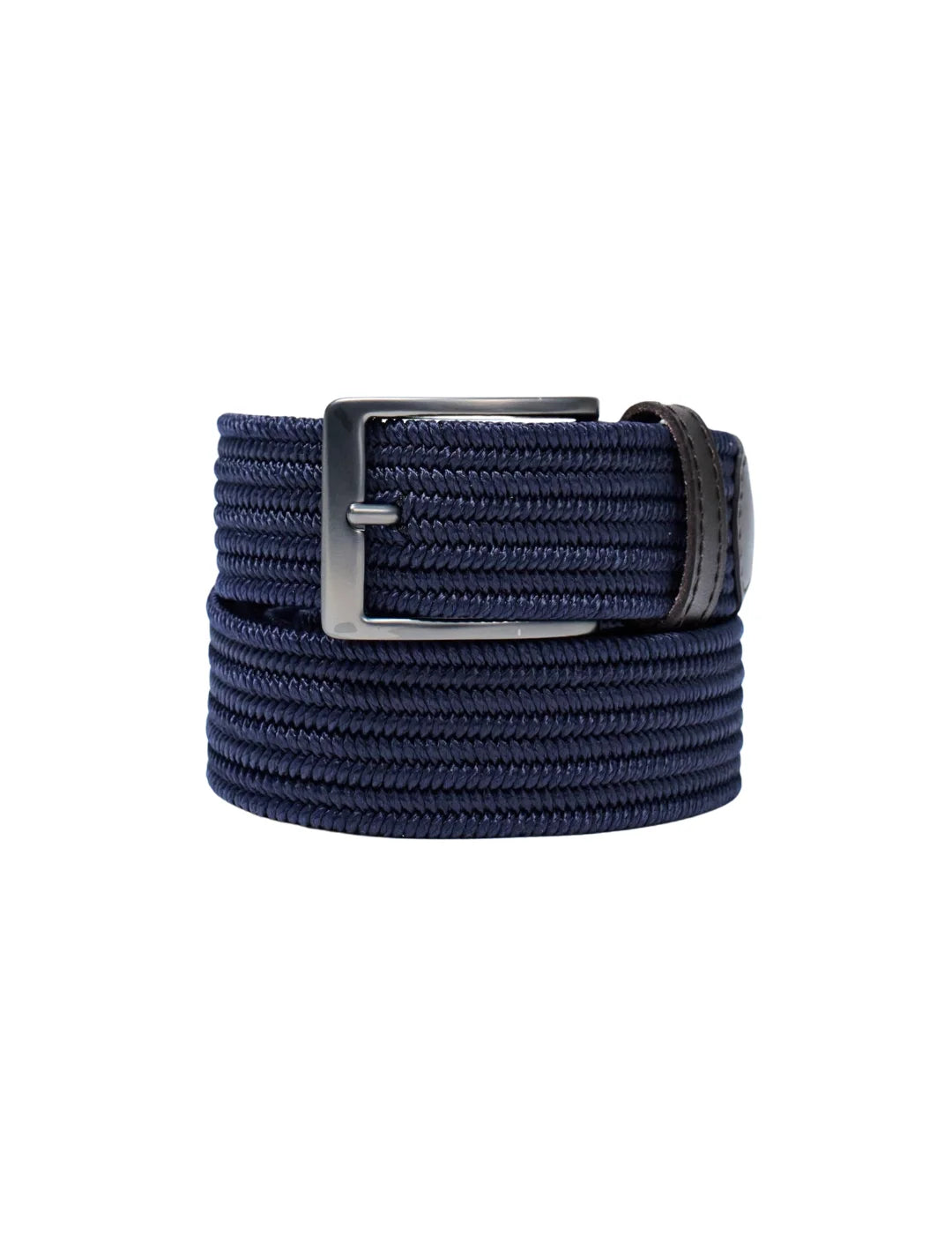 Cinturón Trenzado Salsa Jeans Azul Marino - Negro | Bicos de Fío
