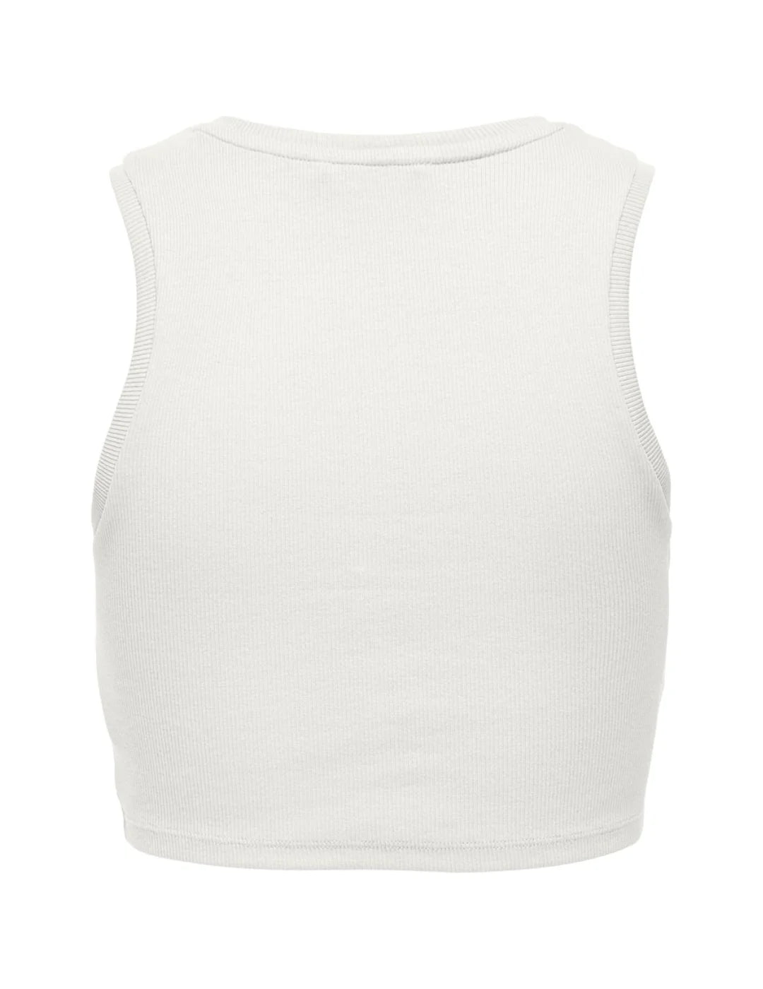 Crop Top ONLY Vilma Blanco | Bicos de Fío