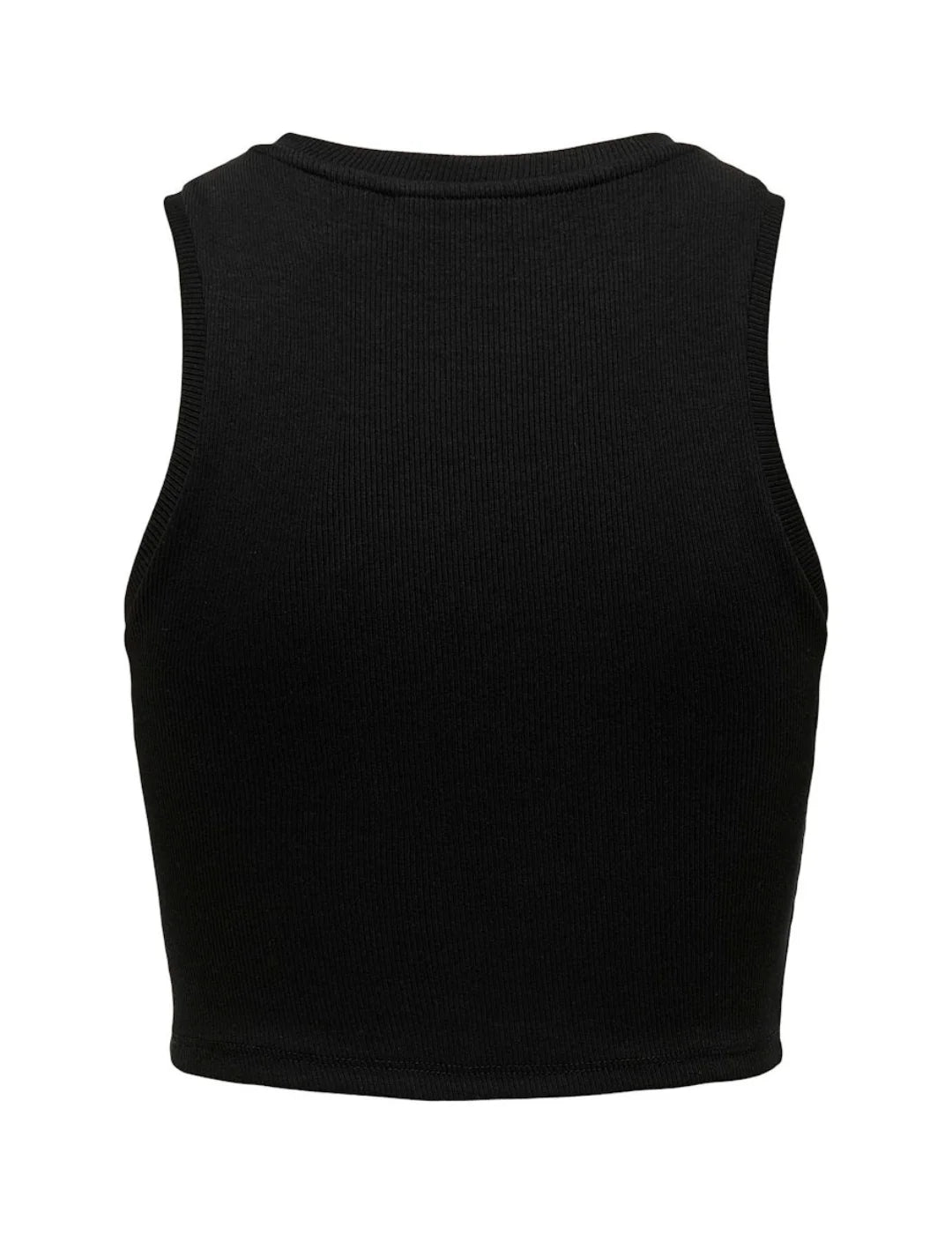 Crop Top ONLY Vilma Negro | Bicos de Fío