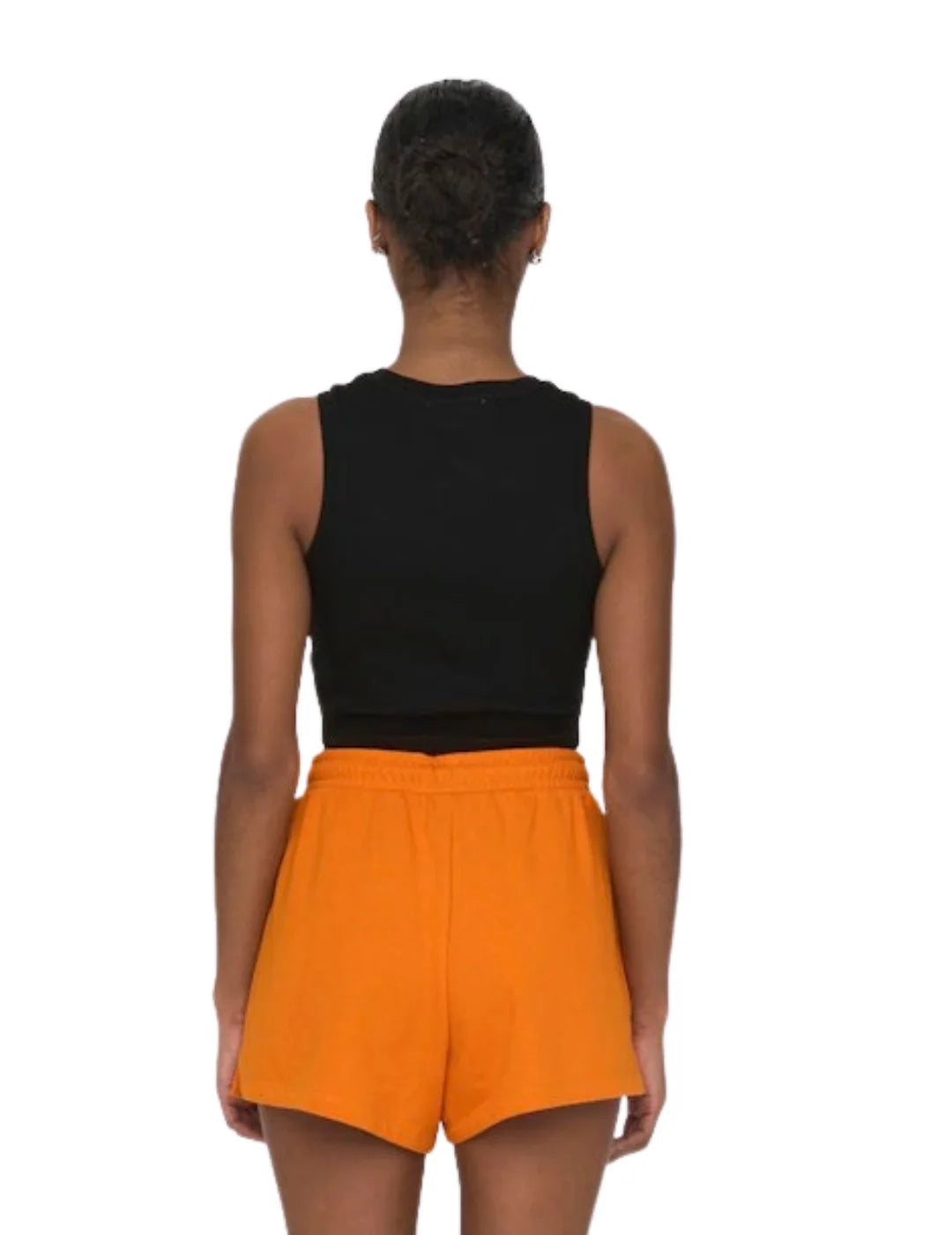 Crop Top ONLY Vilma Negro | Bicos de Fío