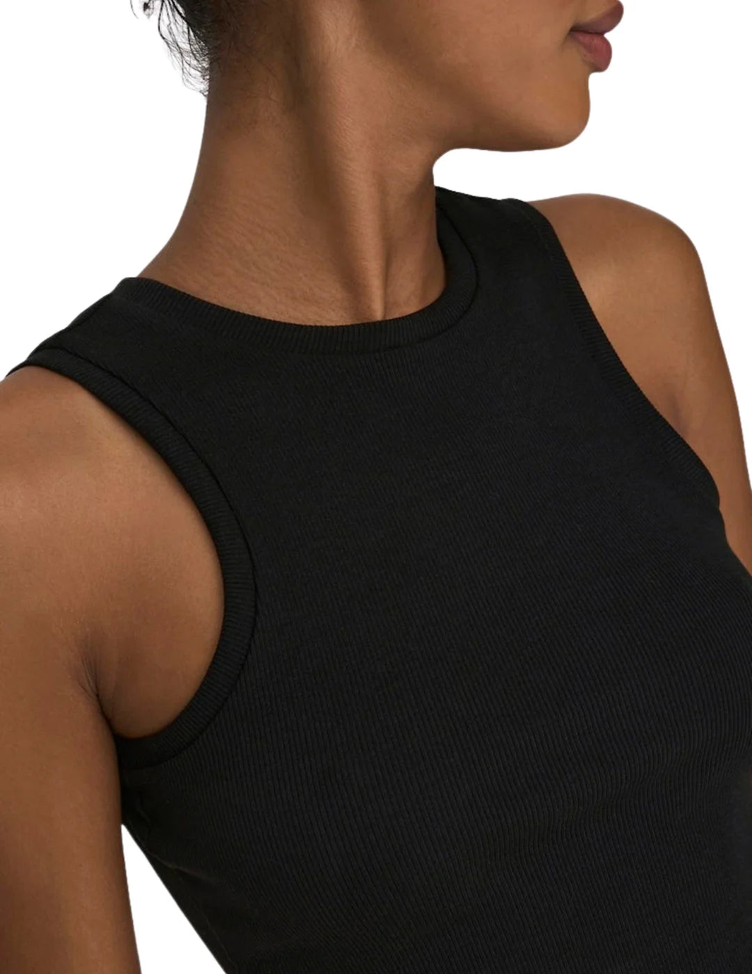 Crop Top ONLY Vilma Negro | Bicos de Fío