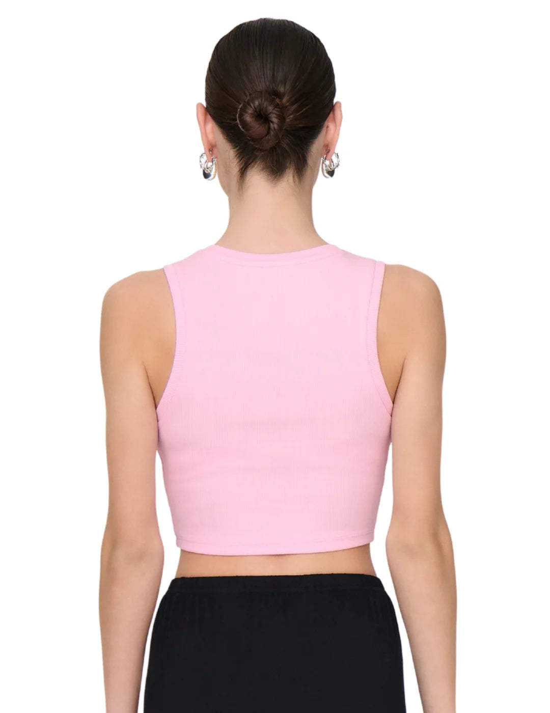 Crop Top ONLY Vilma Rosa | Bicos de Fío