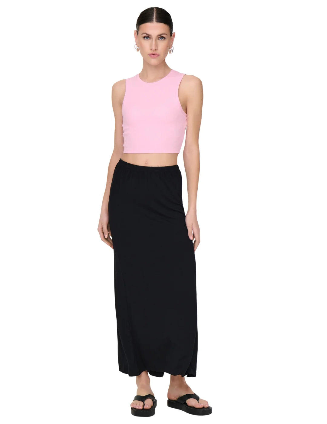 Crop Top ONLY Vilma Rosa | Bicos de Fío