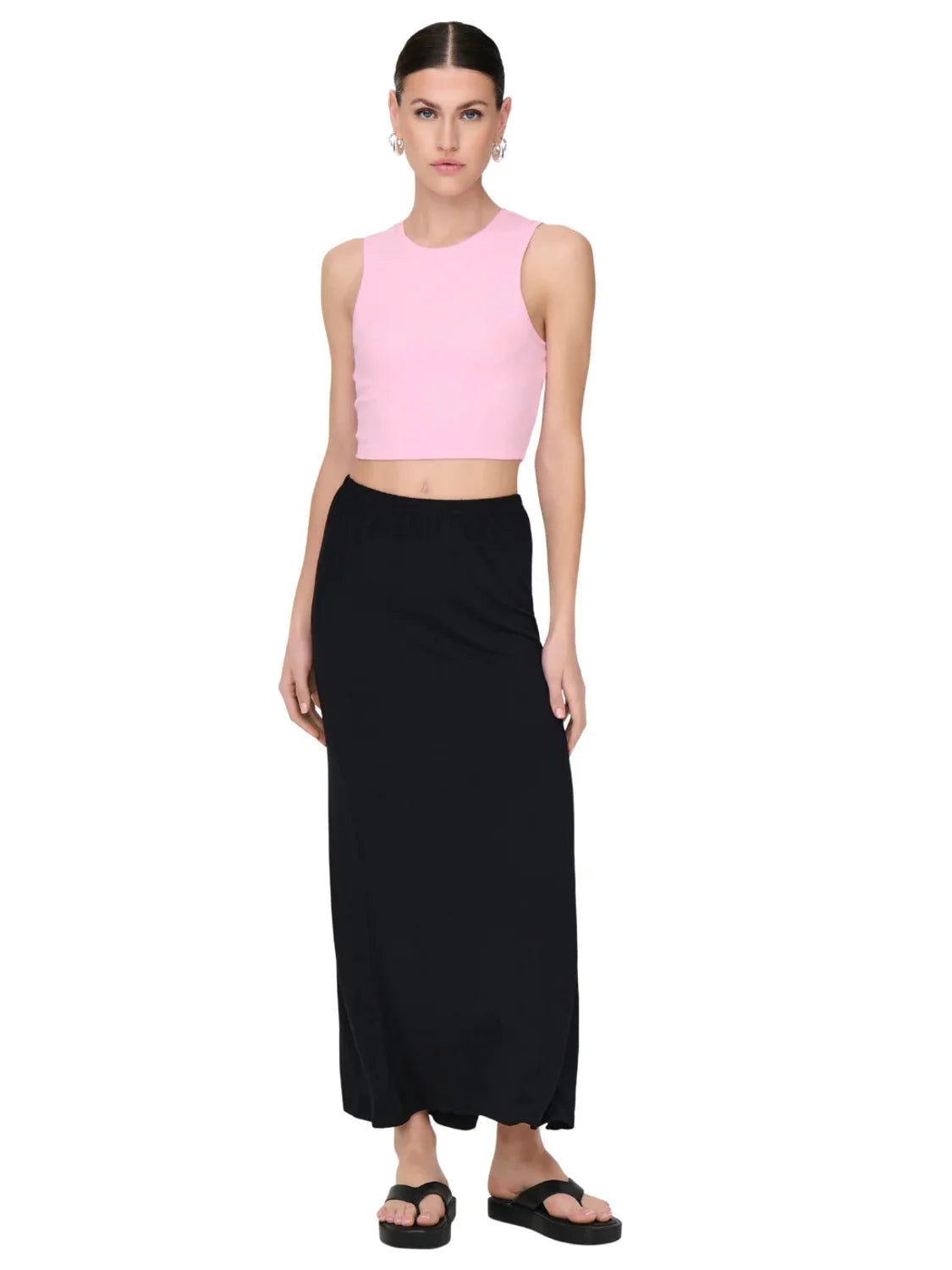 Crop Top ONLY Vilma Rosa | Bicos de Fío