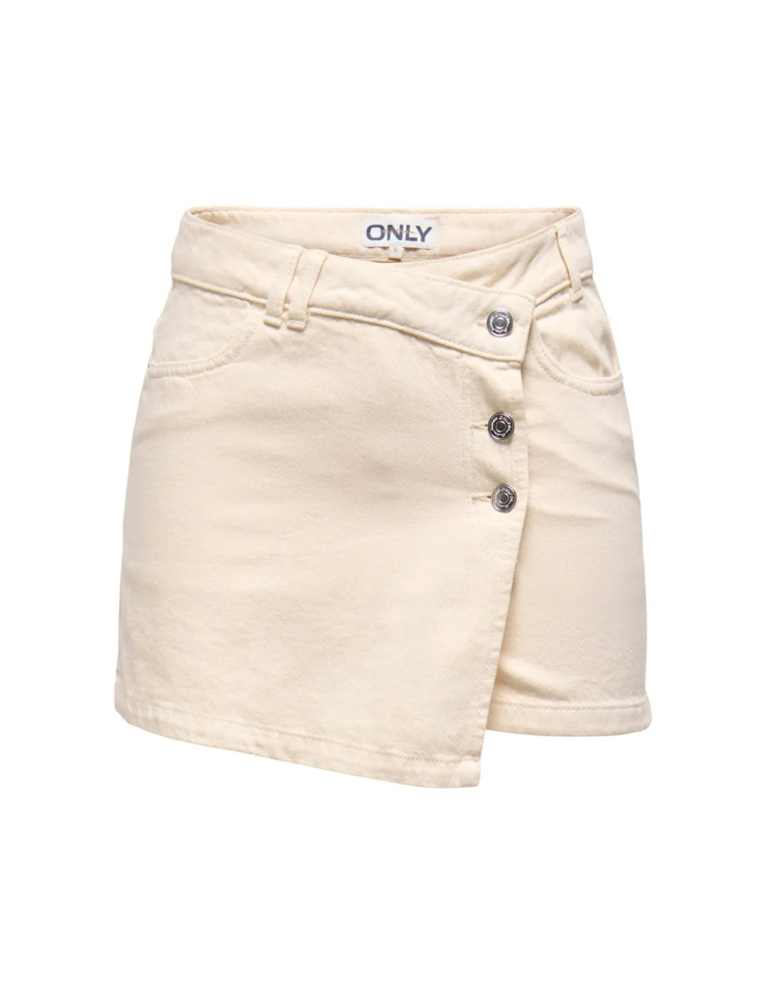 Falda Pantalón ONLY Milly Beige | Bicos de Fío