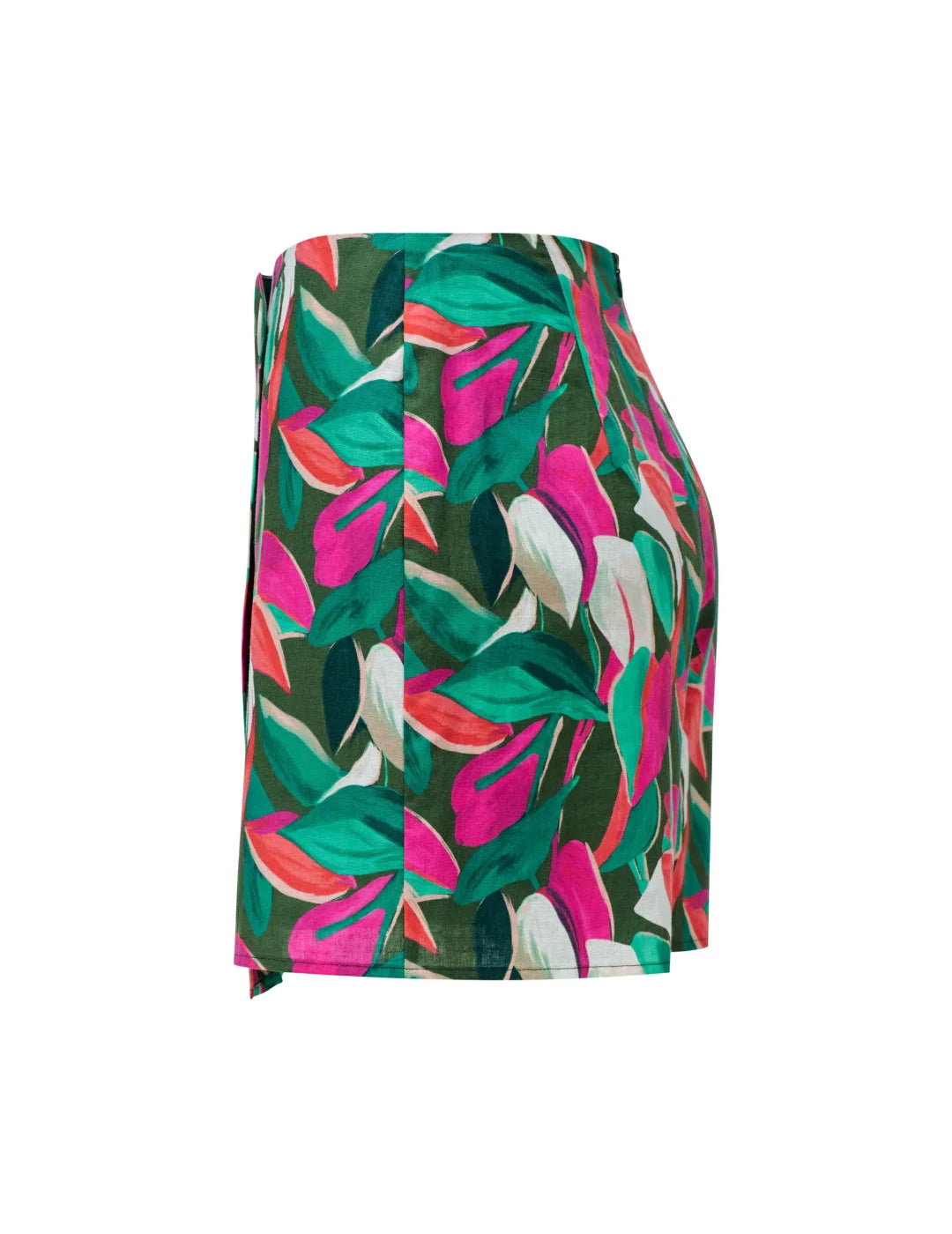 Falda Pantalón Salsa Jeans Print Floral Multicolor | Bicos de Fío