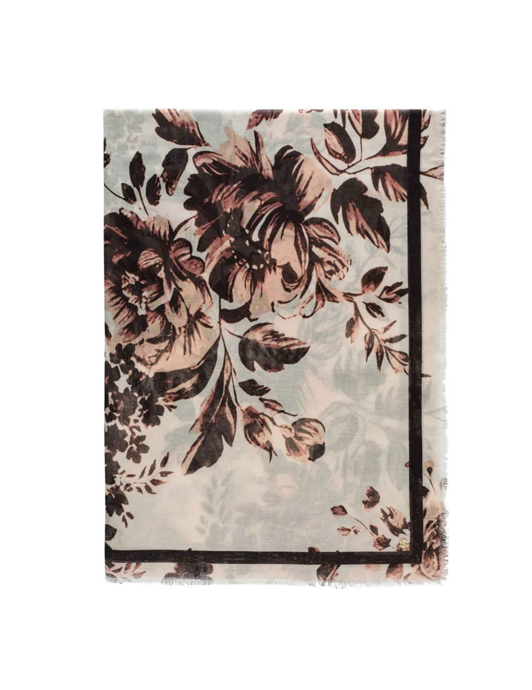 Foulard Estampado Floral Salsa Jeans Crudo | Bicos de Fío