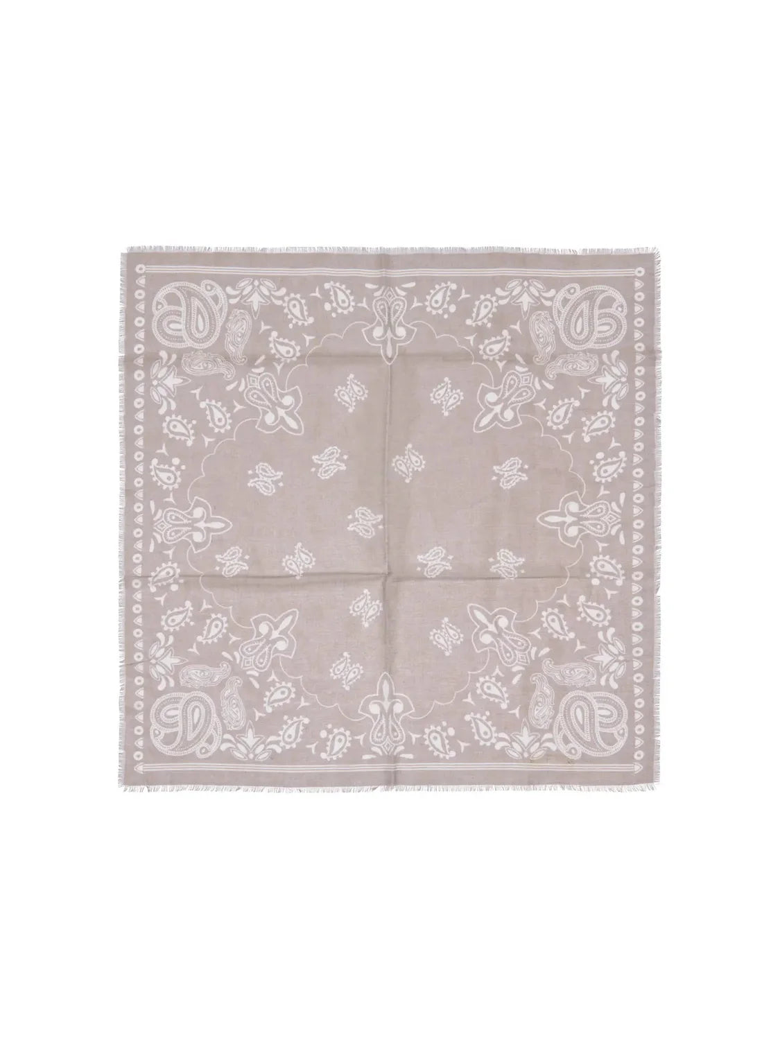 Foulard ONLY Karla Paisley Beige | Bicos de Fío