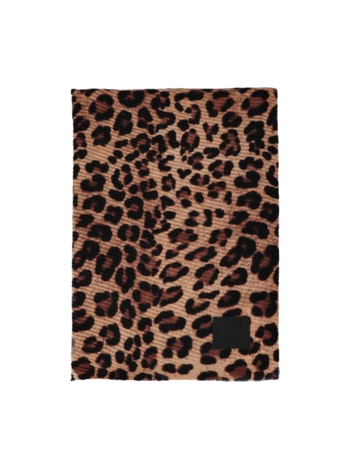 Foulard Plisado Lola Casademunt Animal Print Marrón | Bicos de Fío