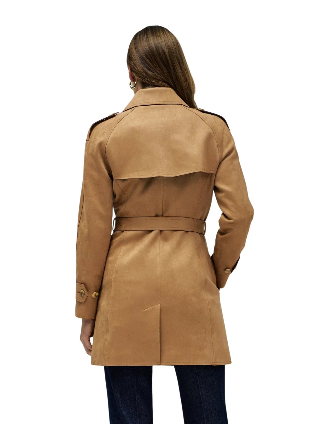Gabardina Ante Salsa Jeans Marrón | Bicos de Fío