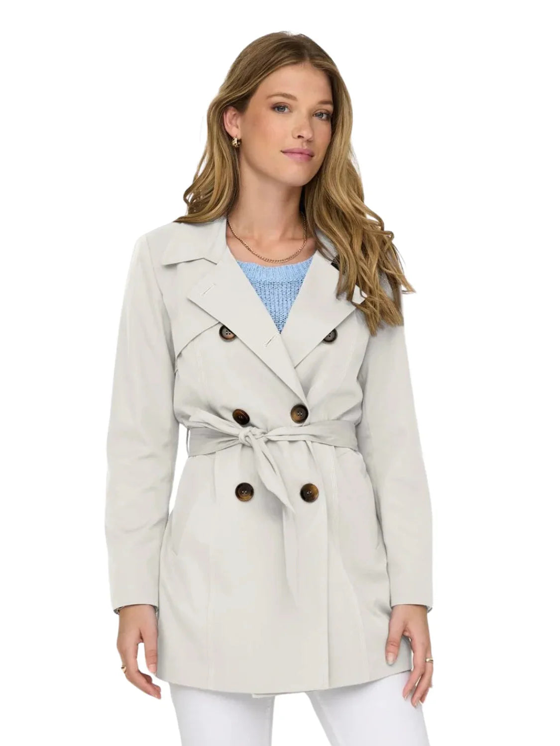Gabardina Mujer Only Onlvalerie Moonbeam | Bicos de Fío