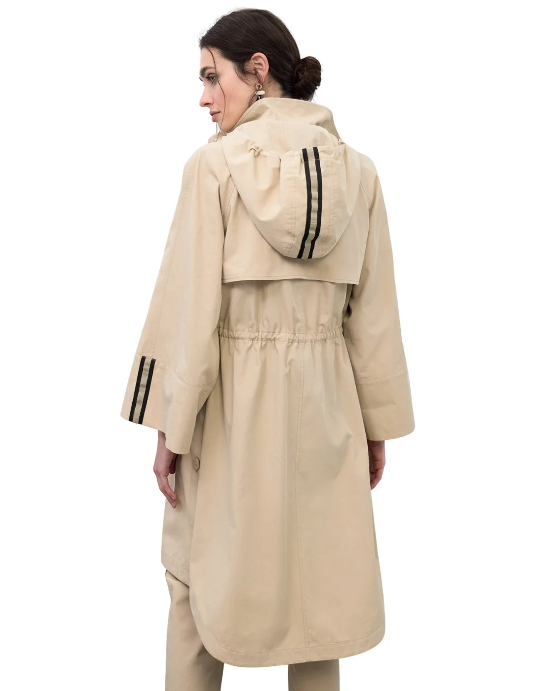 Gabardina Parka Lola Casademunt Oversized Beige | Bicos de Fío
