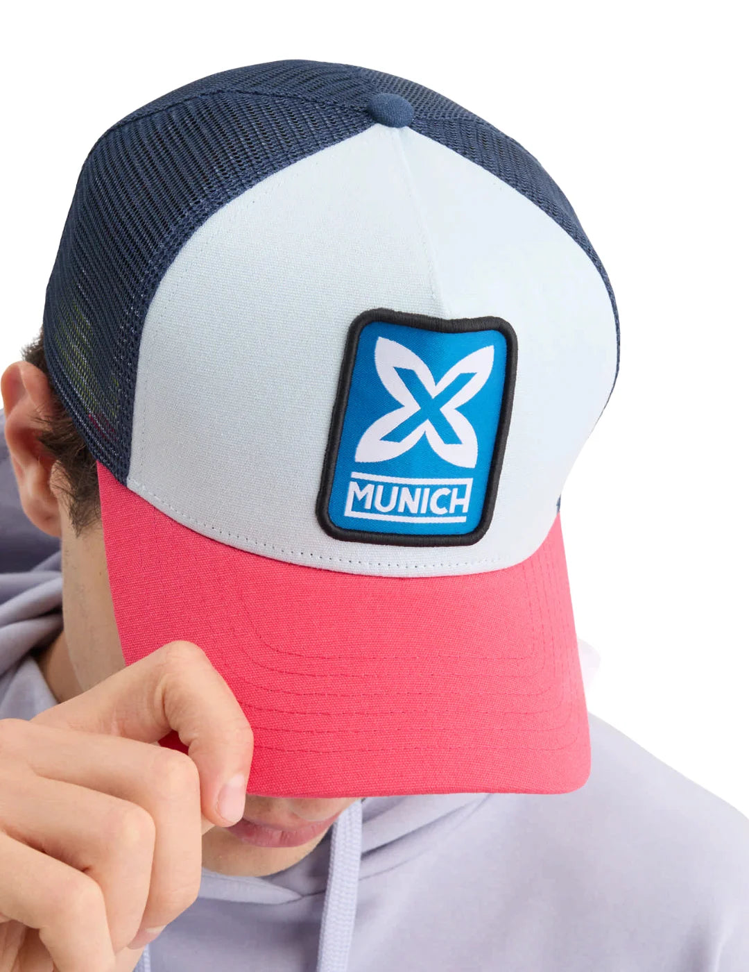 Gorra Trucker Munich Boost Navy | Bicos de Fío