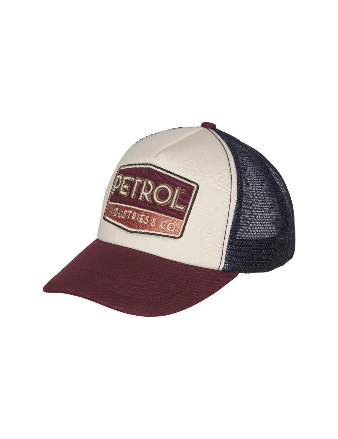 Gorra Trucker Petrol Industries Seashell Granate | Bicos de Fío