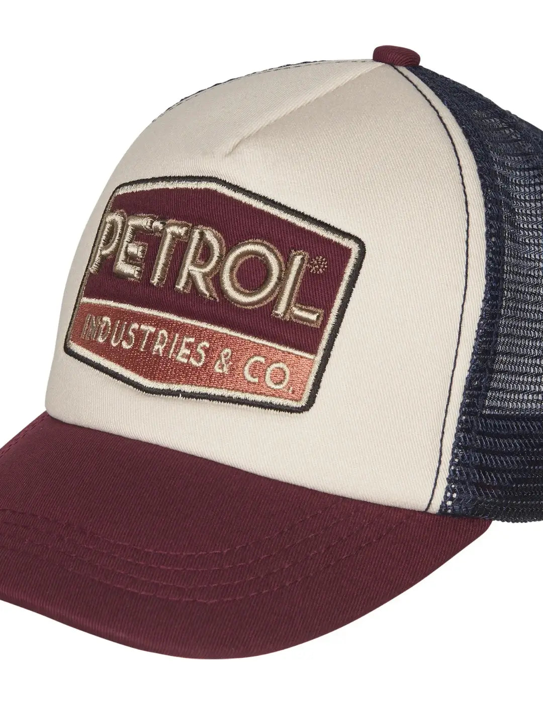Gorra Trucker Petrol Industries Seashell Granate | Bicos de Fío