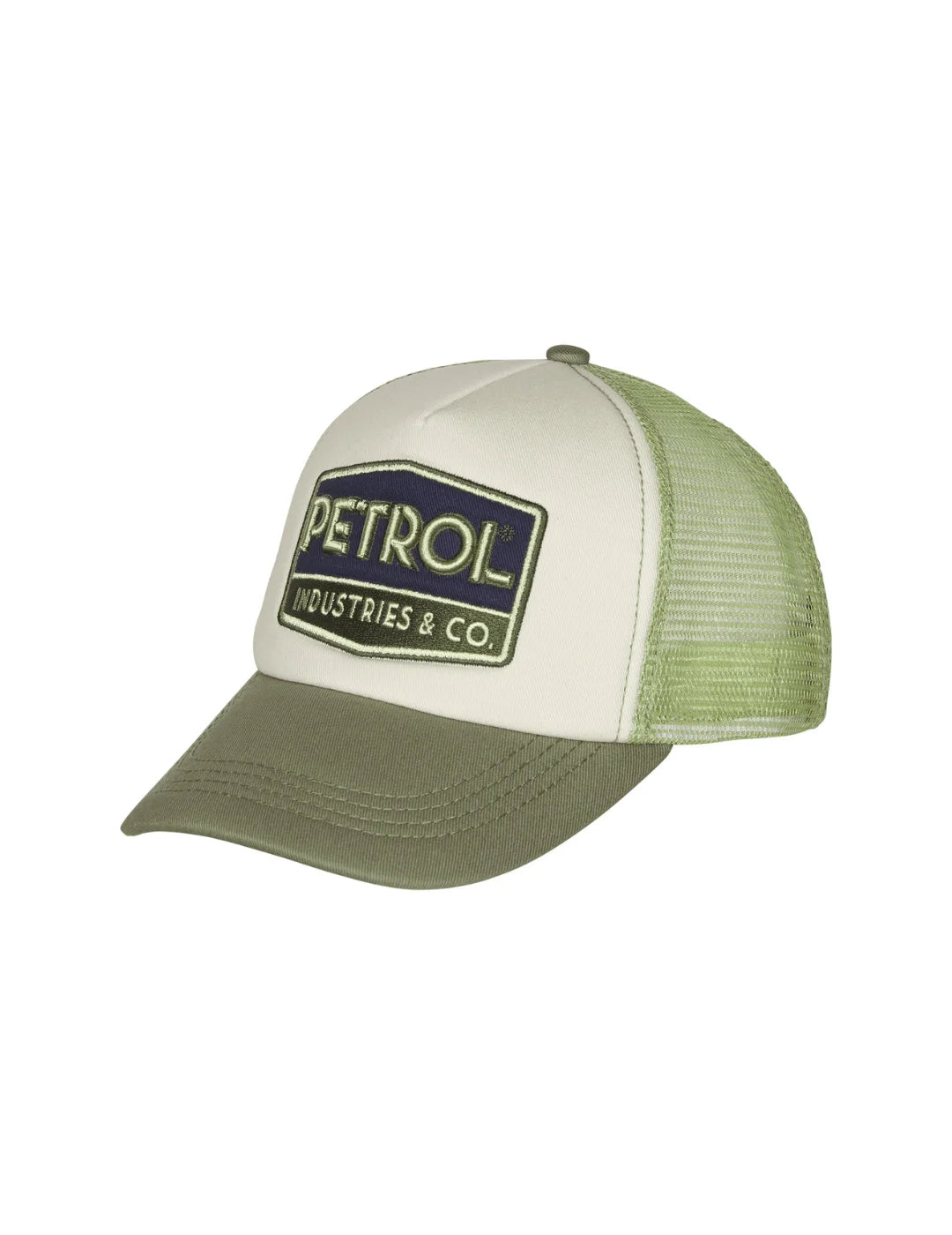Gorra Trucker Petrol Industries Seashell Verde | Bicos de Fío