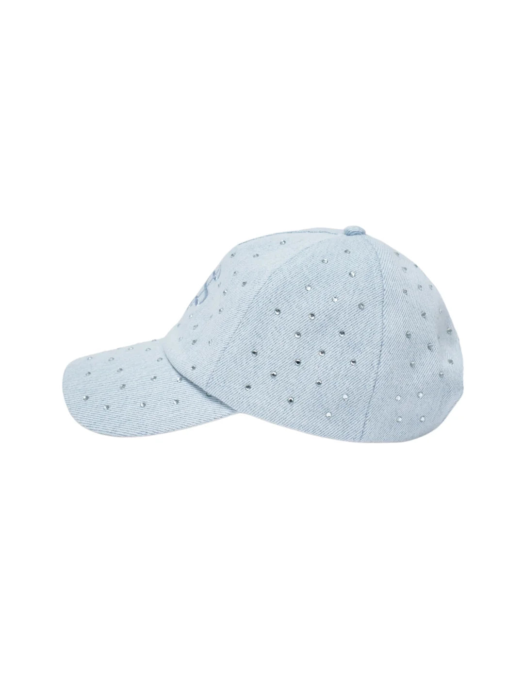 Gorra Vaquera Salsa Jeans Brillos Azul | Bicos de Fío