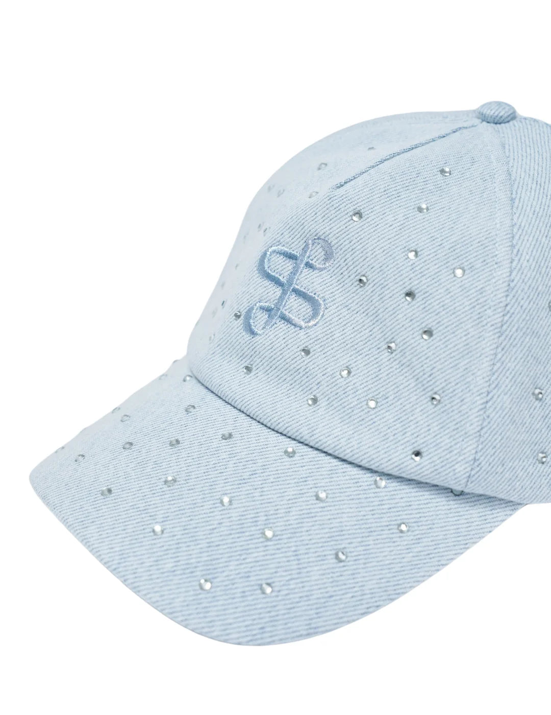 Gorra Vaquera Salsa Jeans Brillos Azul | Bicos de Fío