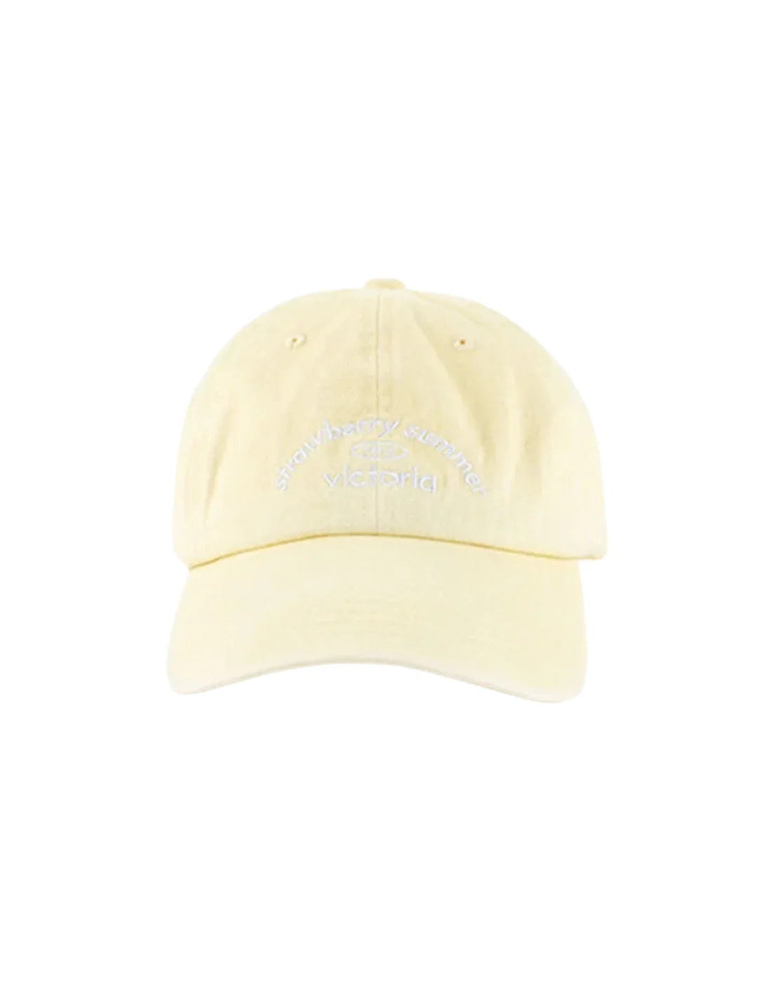Gorra Victoria Strawberry Summer Amarillo | Bicos de Fío