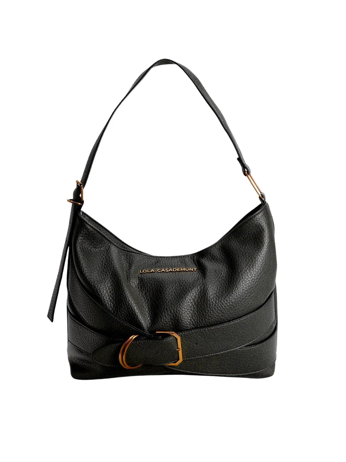 Bolso Hobo Lola Casademunt Cinturón Negro | Bicos de Fío