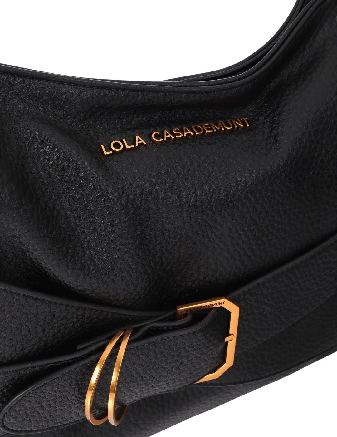 Bolso Hobo Lola Casademunt Cinturón Negro | Bicos de Fío