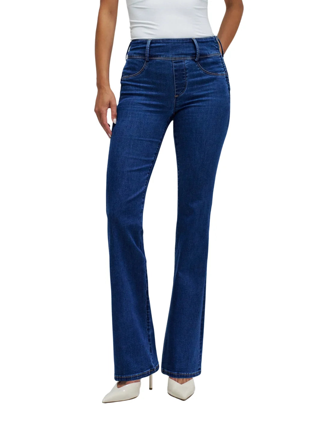 Jegging Secret Silhouette Salsa Jeans Azul | Bicos de Fío