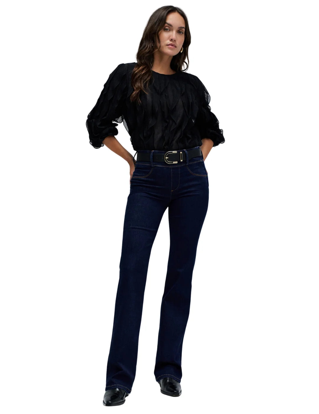 Jegging Secret Silhouette Salsa Jeans Azul Oscuro | Bicos de Fío