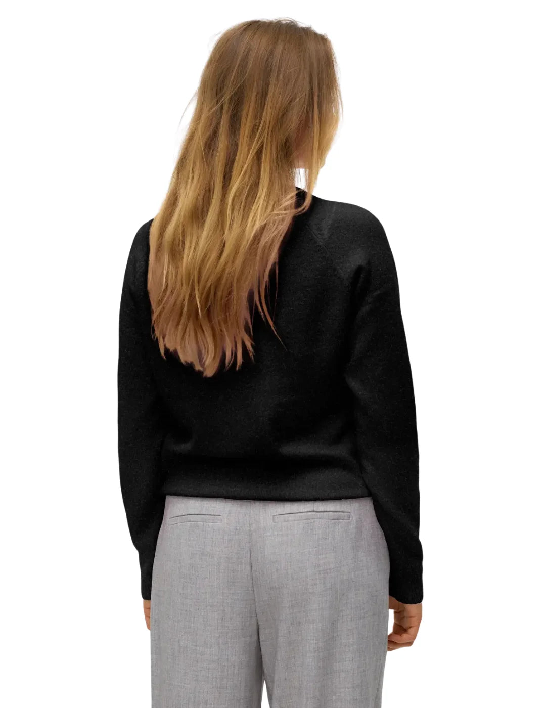 Jersey Vero Moda Doffy Negro | Bicos de Fío