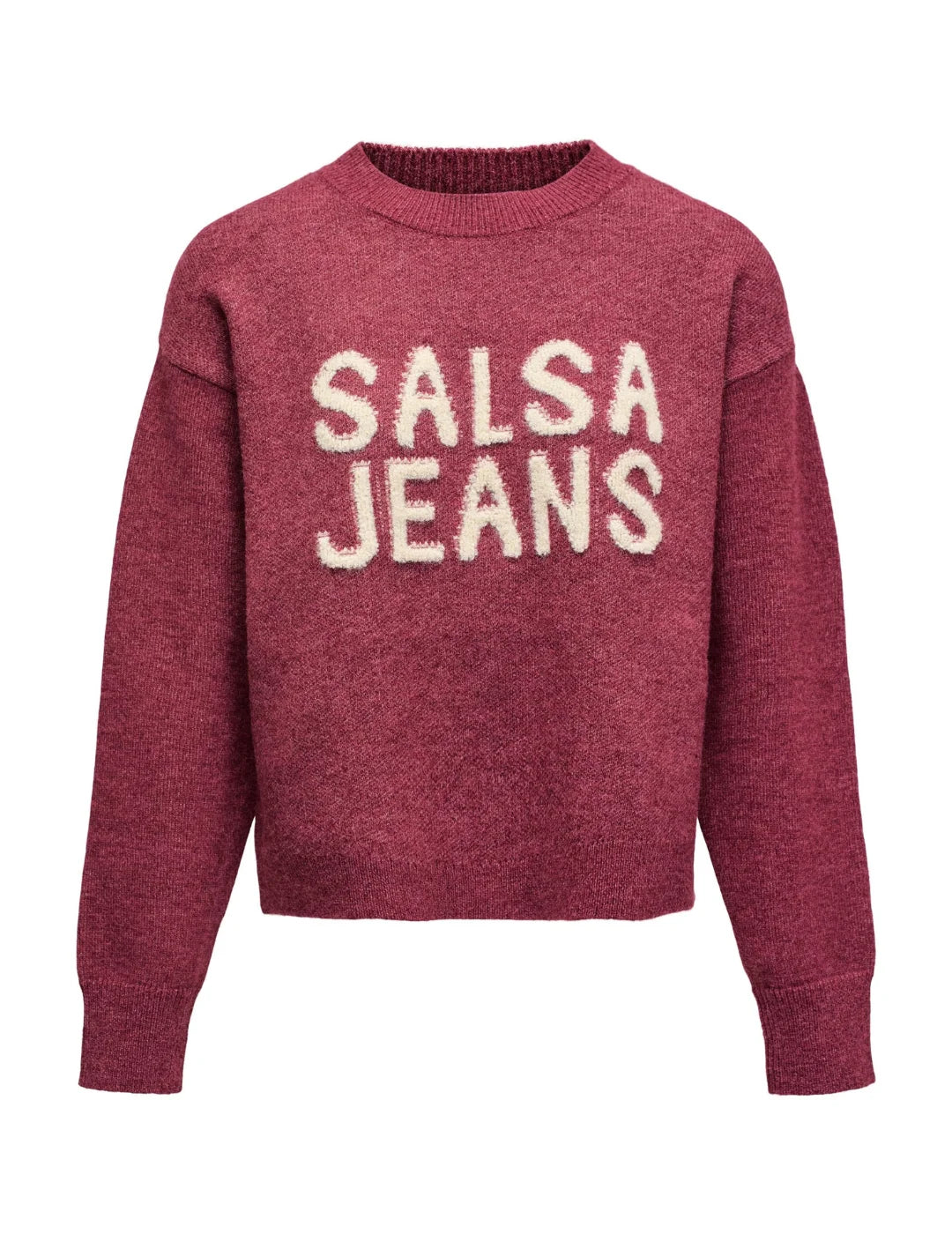 Jersey Branding Relieve Salsa Jeans Dark Red | Bicos de Fío