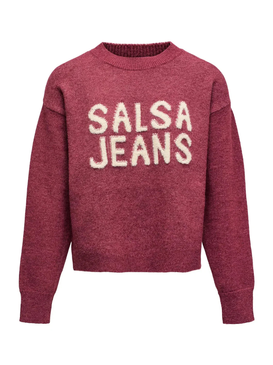 Jersey Branding Relieve Salsa Jeans Dark Red | Bicos de Fío