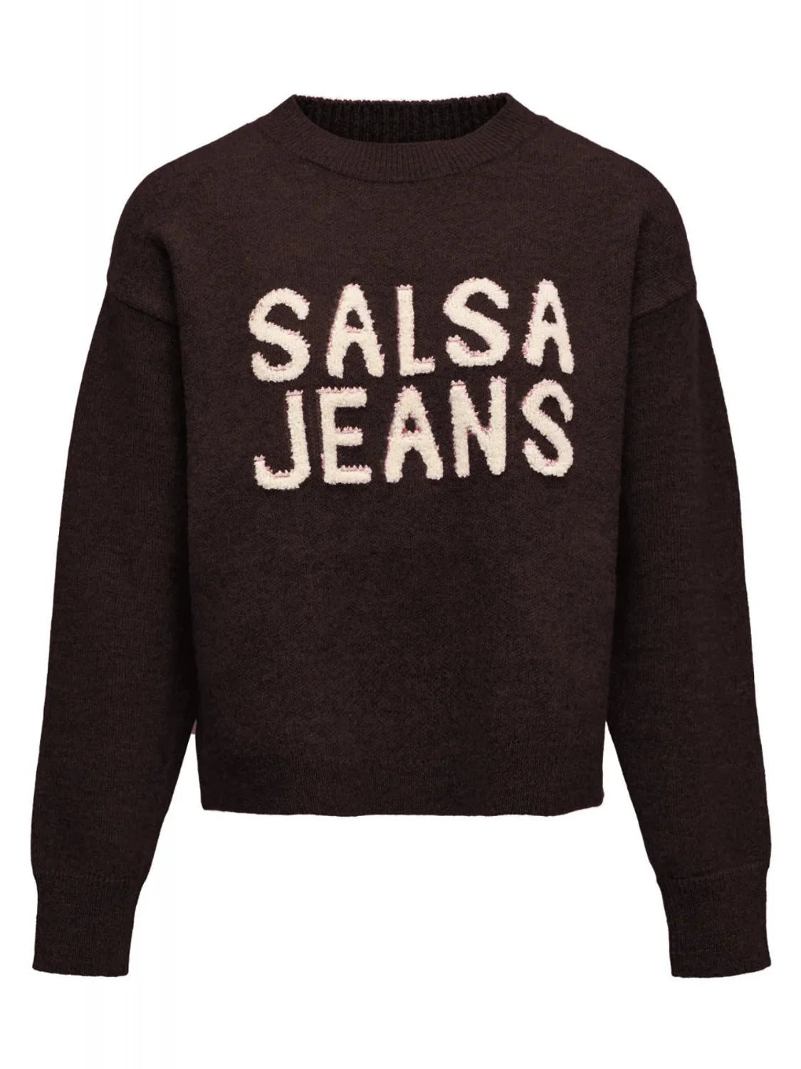 Jersey Branding Relieve Salsa Jeans Marrón | Bicos de Fío
