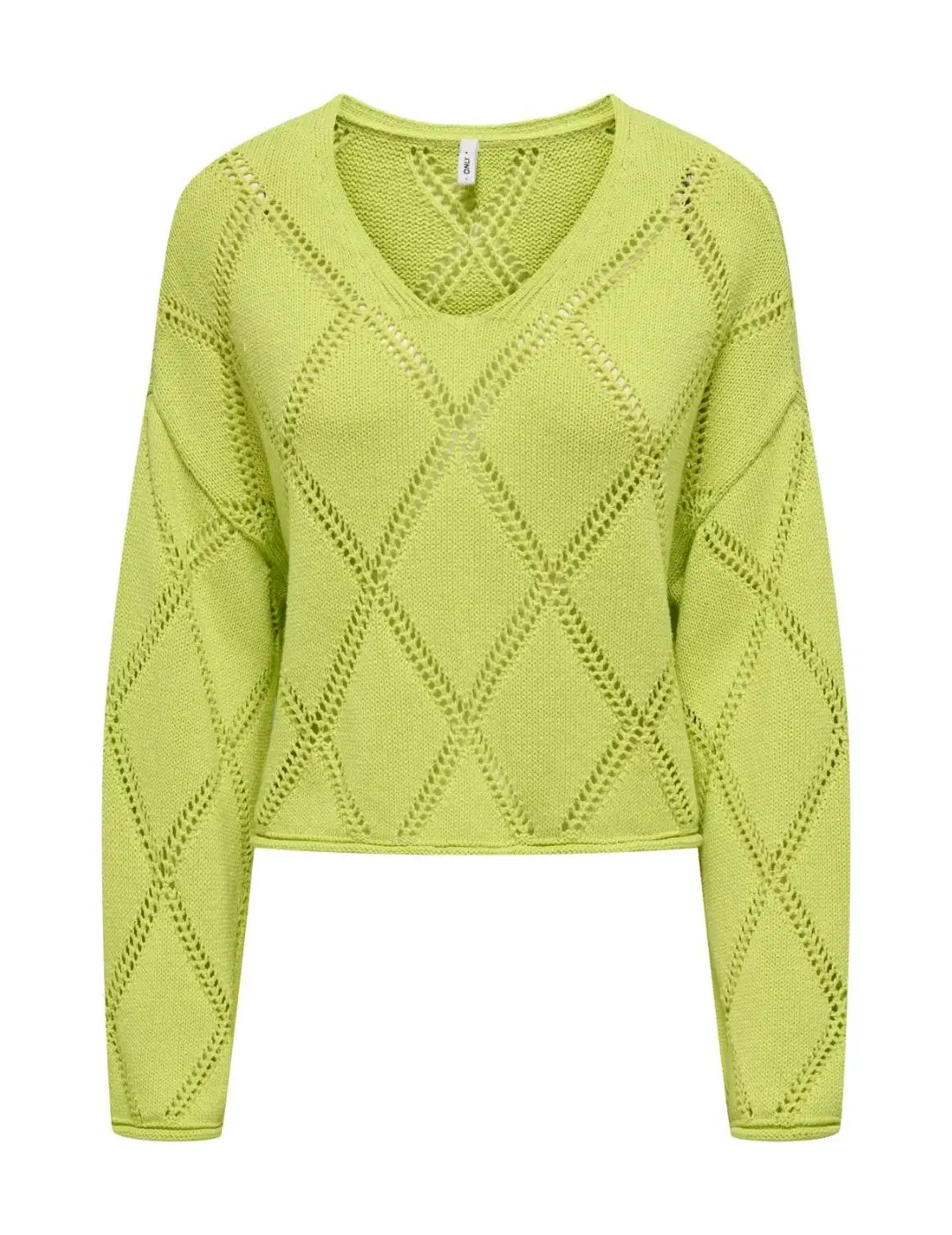 Jersey Calado ONLY Taylor Verde | Bicos de Fío