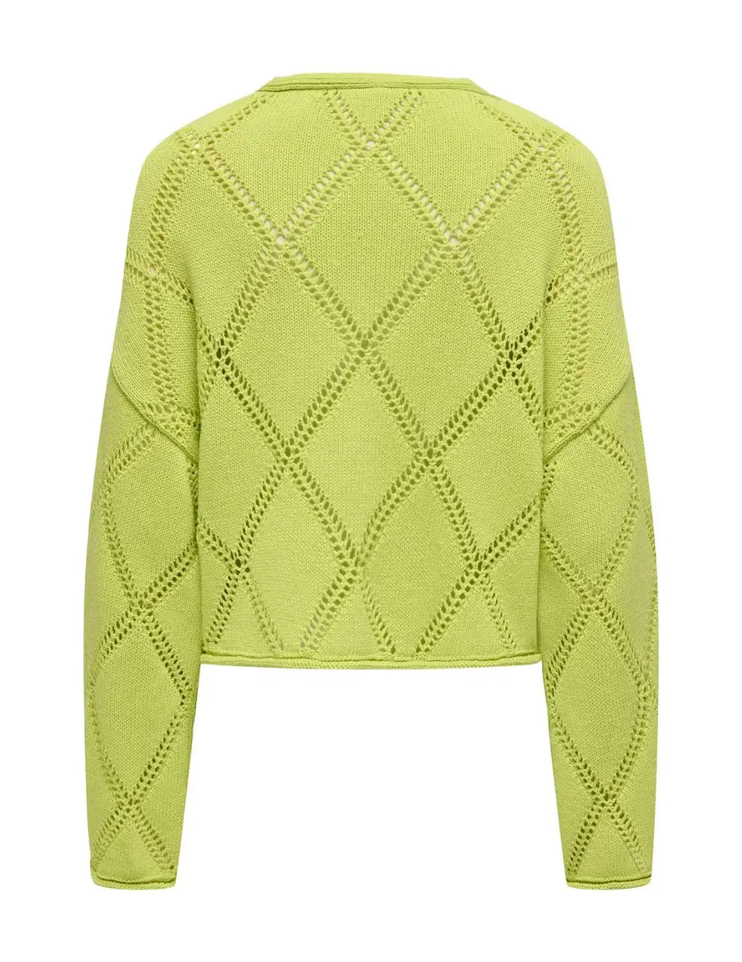 Jersey Calado ONLY Taylor Verde | Bicos de Fío