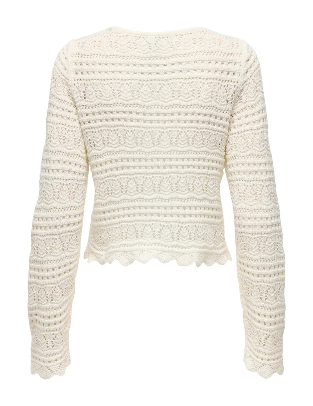 Jersey Cropped ONLY Elke Crudo | Bicos de Fío