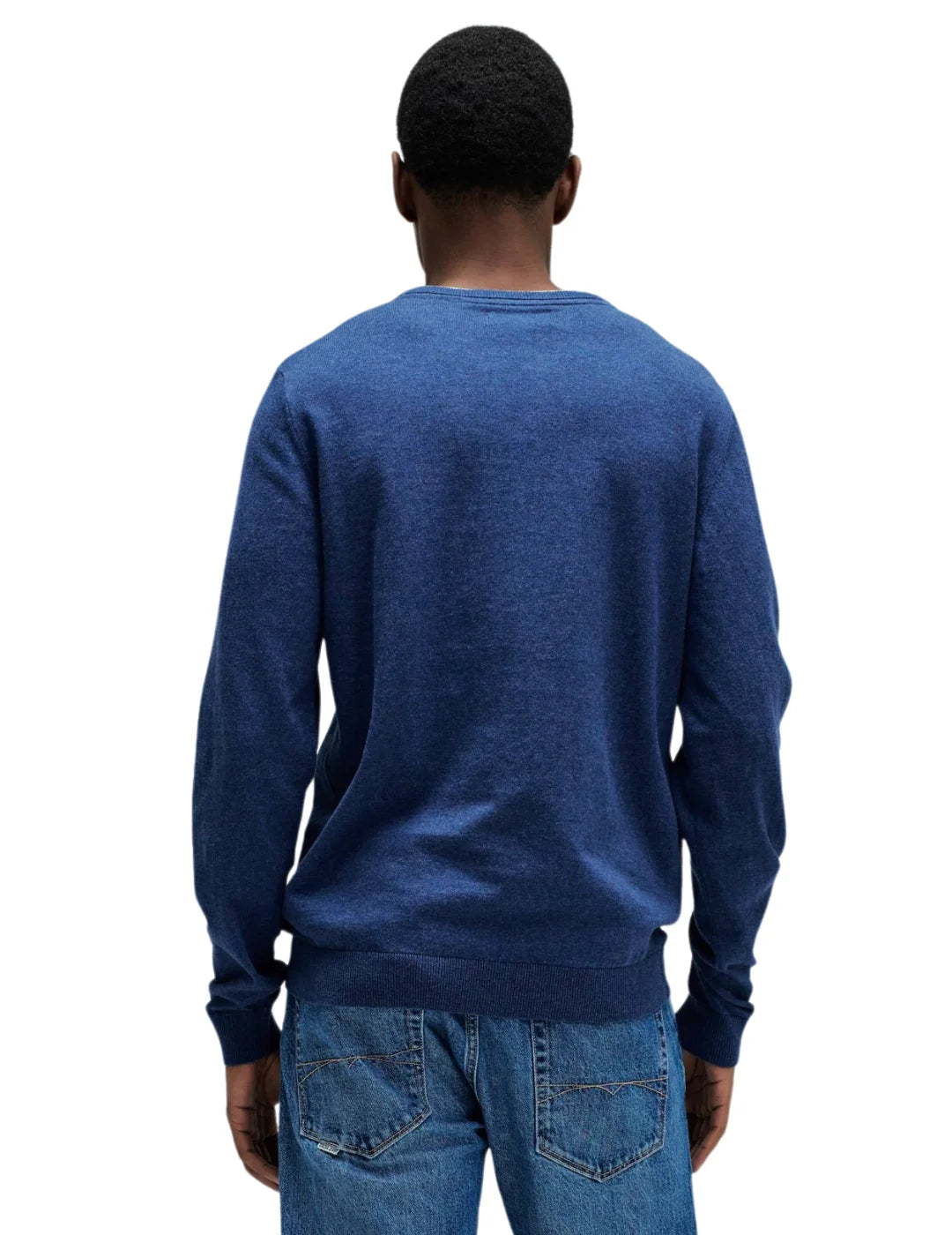 Jersey Cuello Camiseta Salsa Jeans Azul | Bicos de Fío