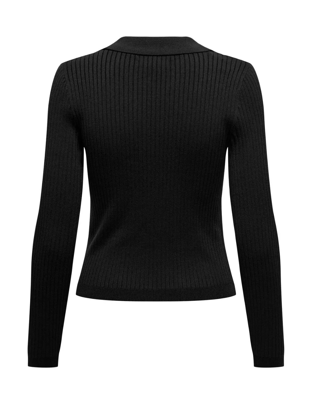 Top Polo Manga Larga Only Onlkaya Negro | Bicos de Fío
