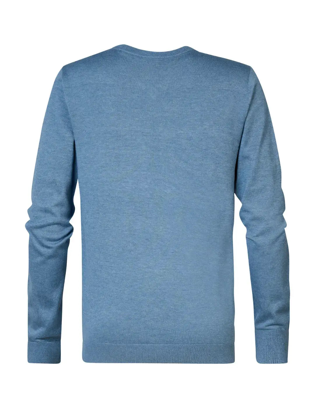 Jersey Cuello Pico Petrol Industries Azul | Bicos de Fío