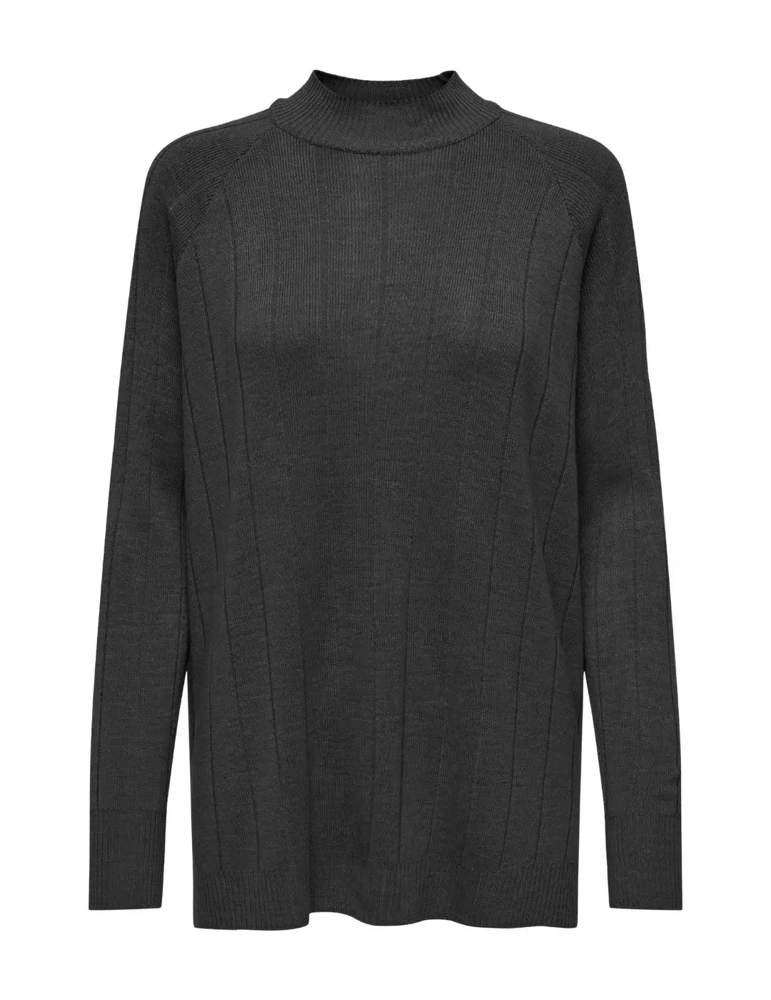 Jersey Punto Only Onltess Gris Oscuro | Bicos de Fío