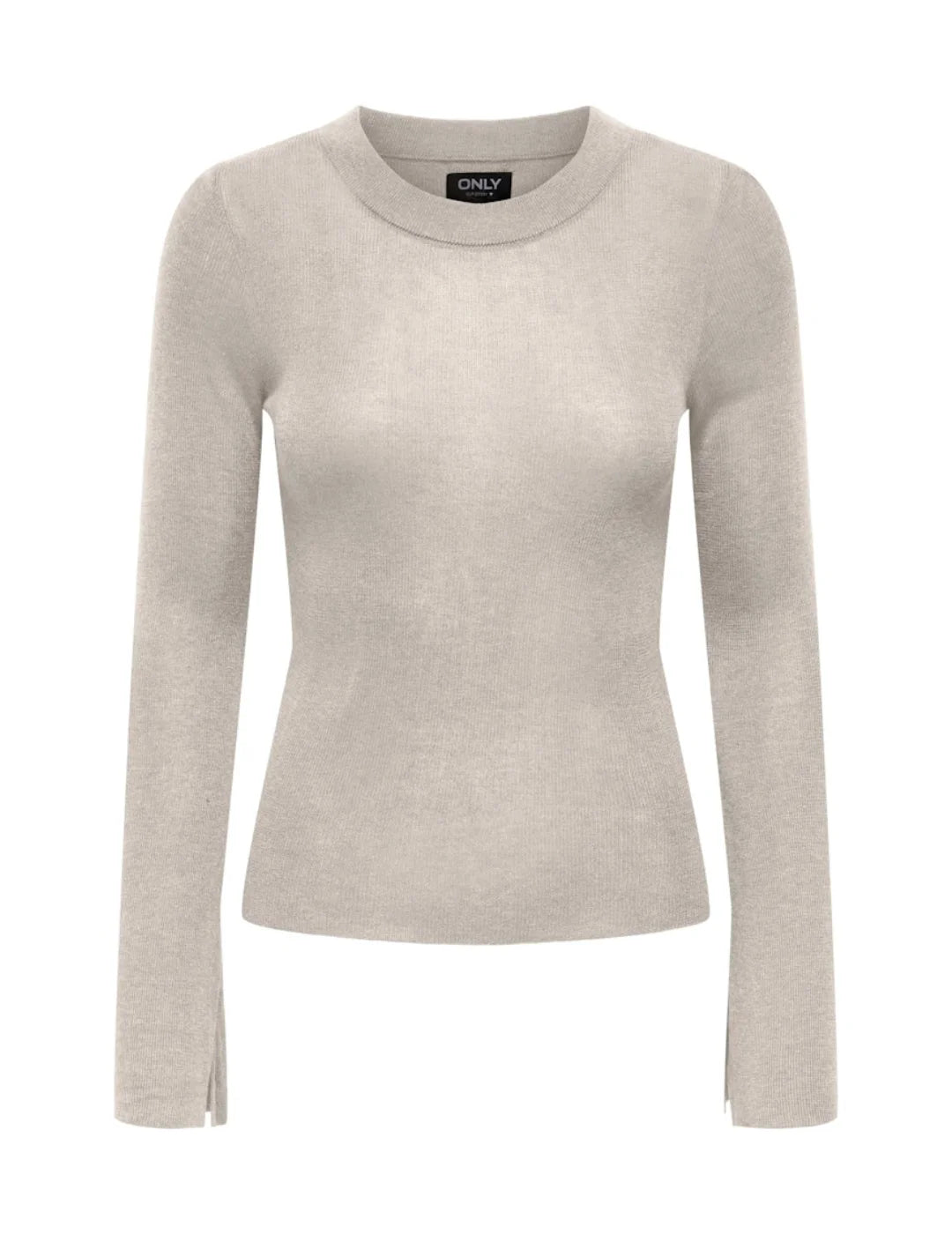 Jersey De Punto ONLY Tara Beige | Bicos de Fío