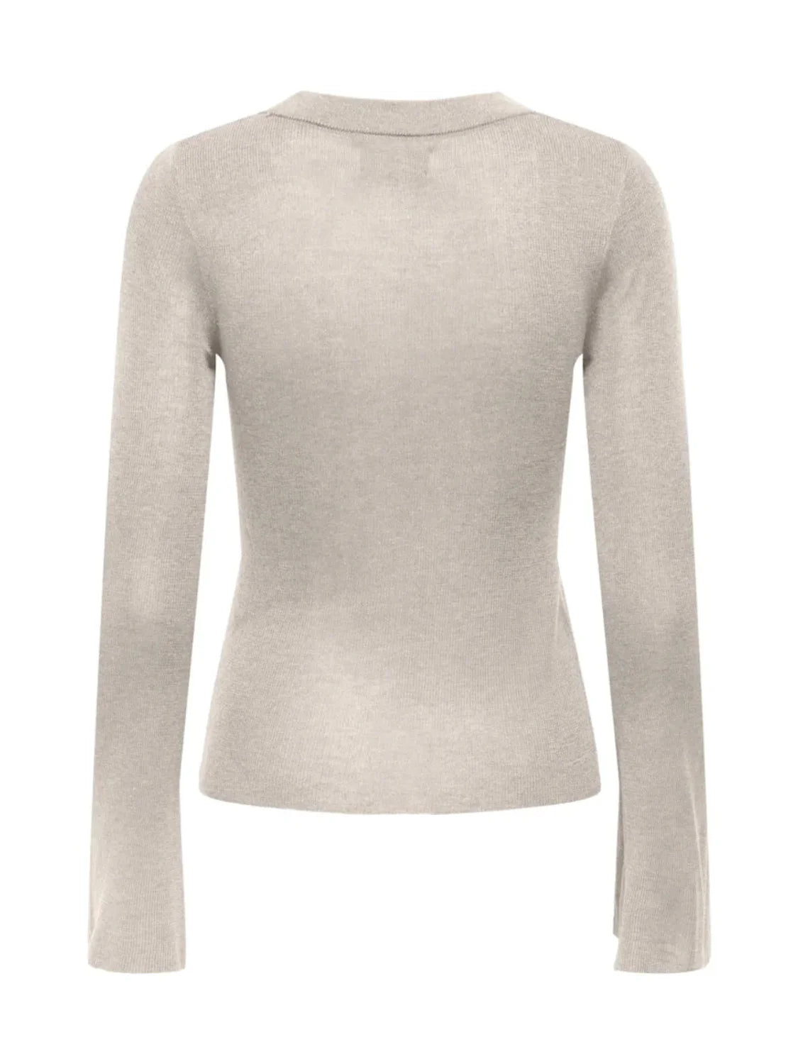 Jersey De Punto ONLY Tara Beige | Bicos de Fío