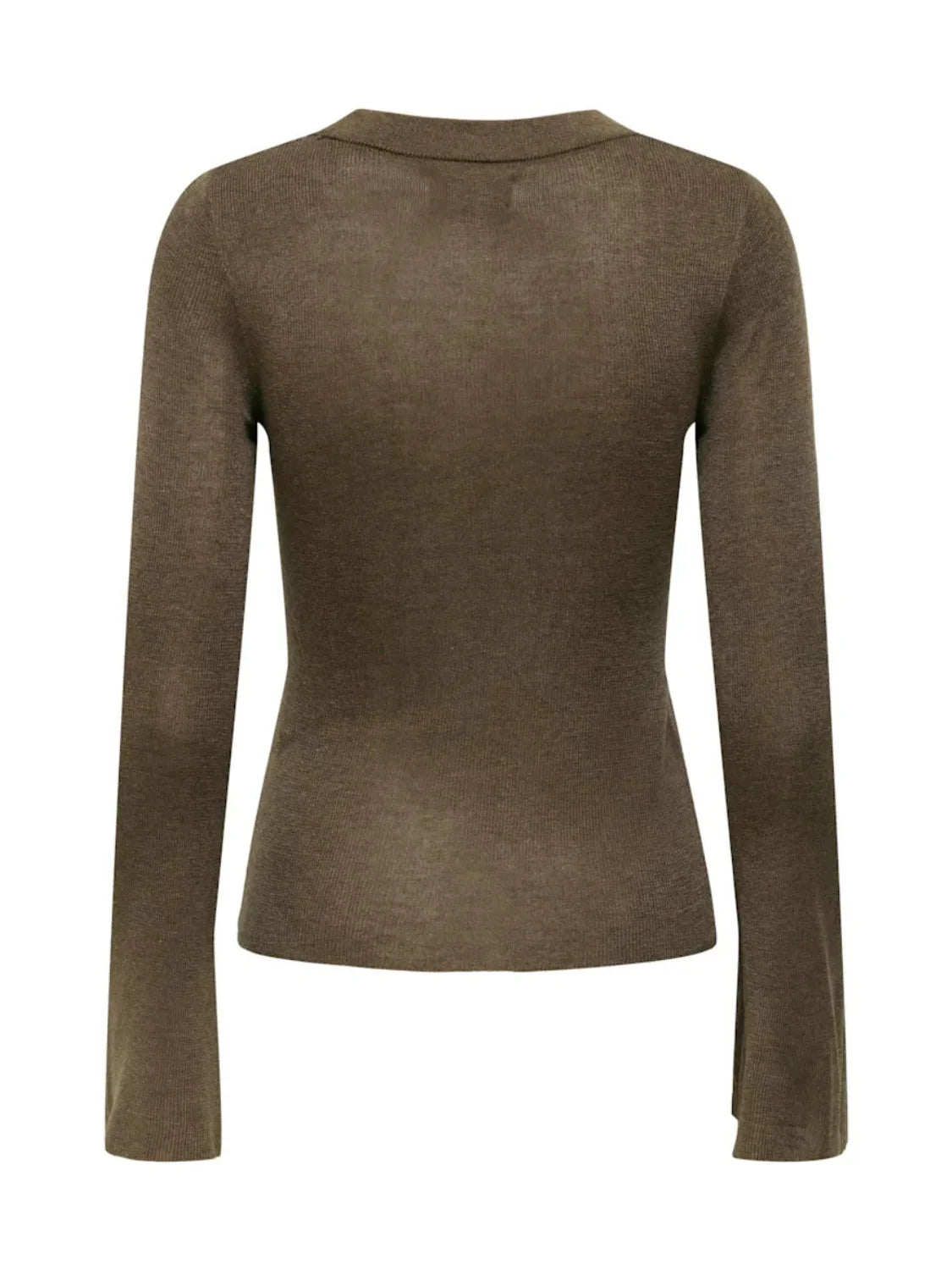 Jersey De Punto ONLY Tara Marrón | Bicos de Fío