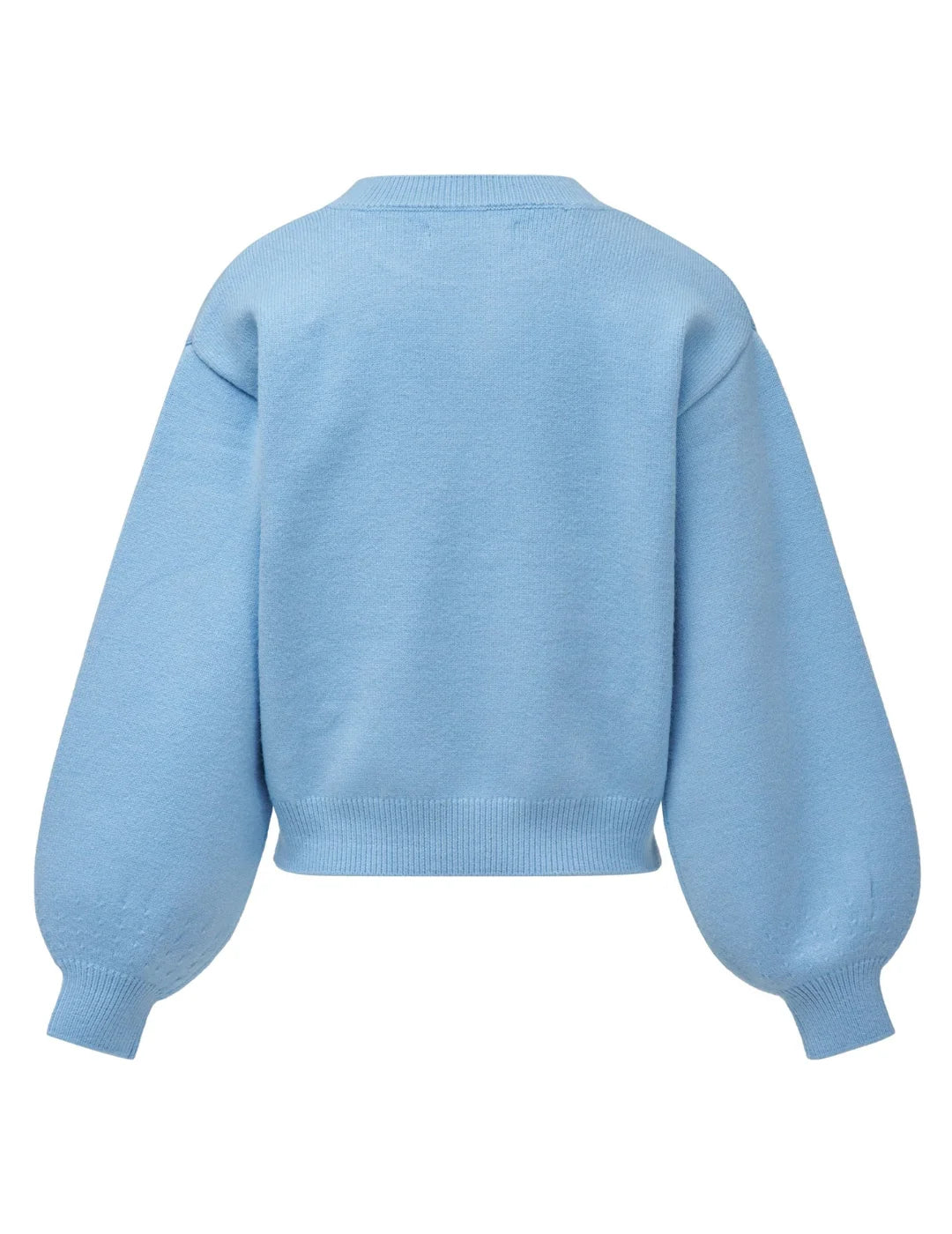 Jersey Detalle Perlas Salsa Jeans Azul | Bicos de Fío