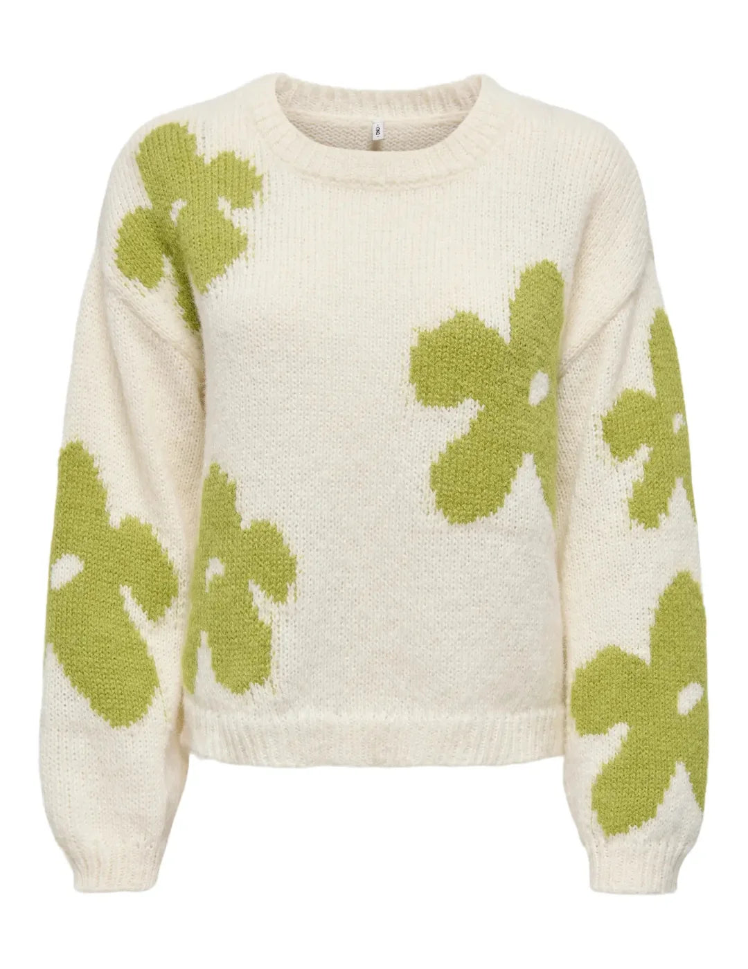 Jersey Flores ONLY Bootle Beige | Bicos de Fío