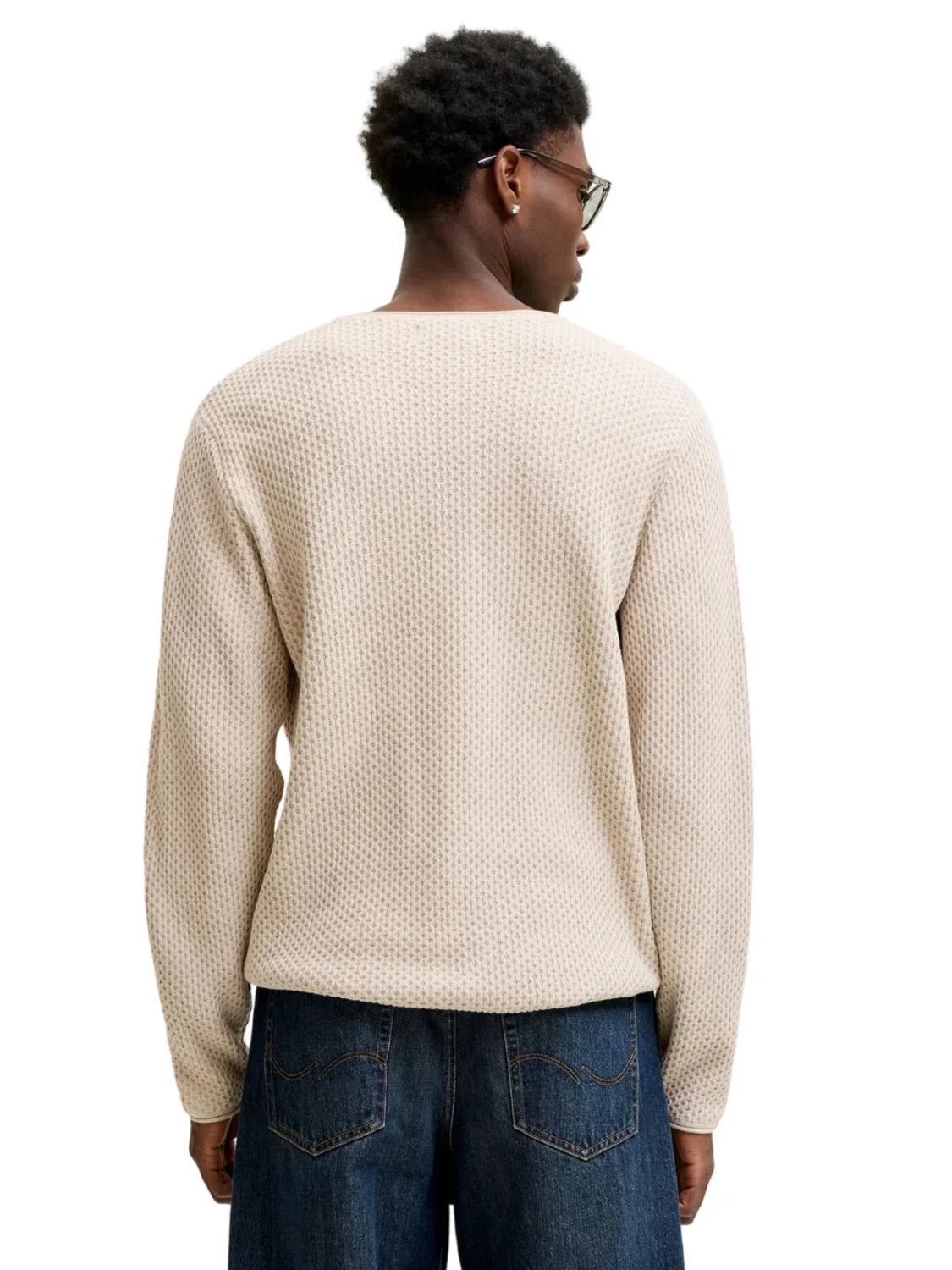 Jersey Jack&Jones Lumasón Beige | Bicos de Fío