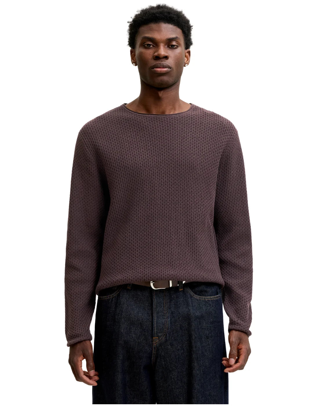 Jersey Jack&Jones Lumasón Marrón | Bicos de Fío