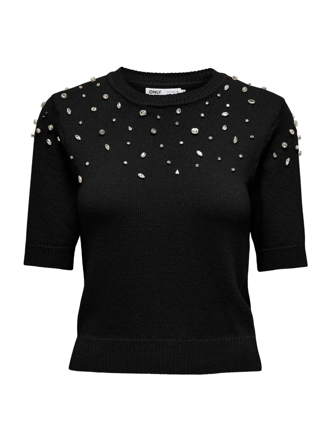 Top De Punto Only Onljules Negro | Bicos de Fío