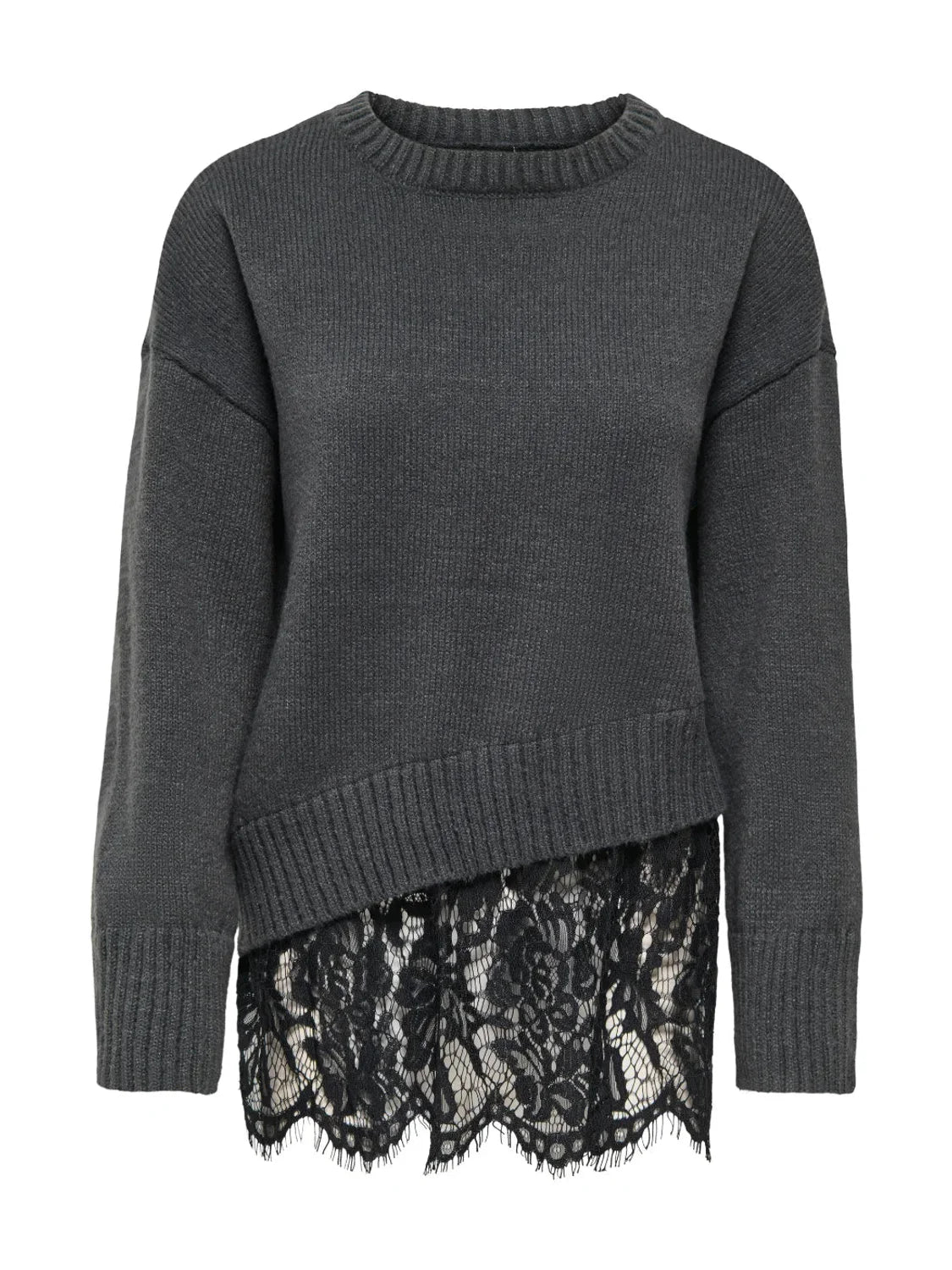 Jersey ONLY Evie Gris Oscuro | Bicos de Fío