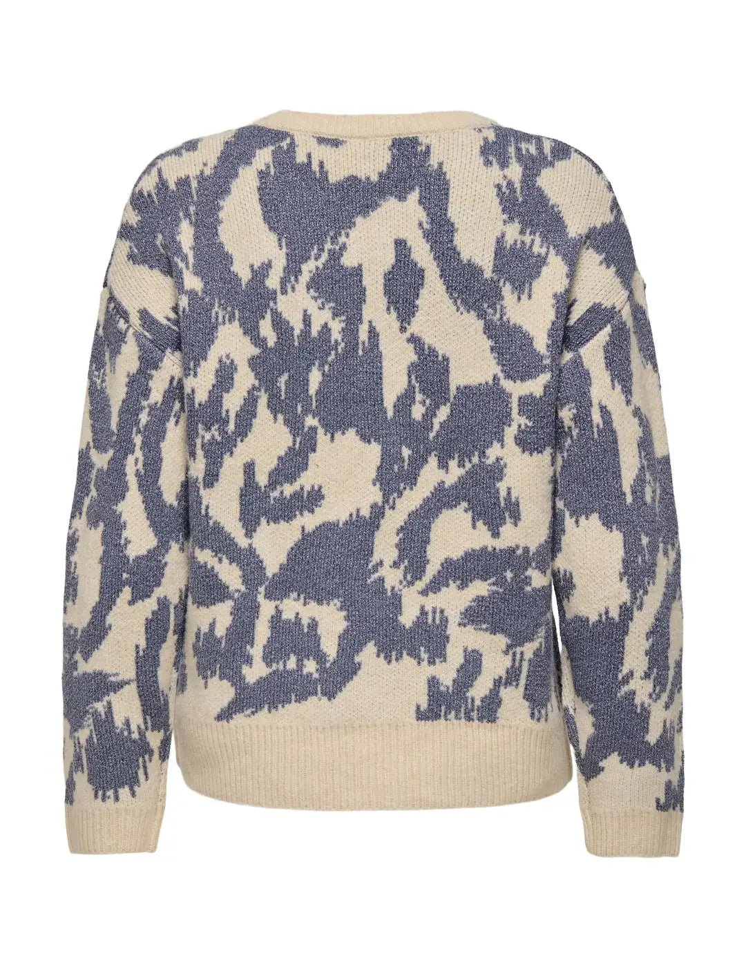 Jersey ONLY Gigi Glitter Azul | Bicos de Fío