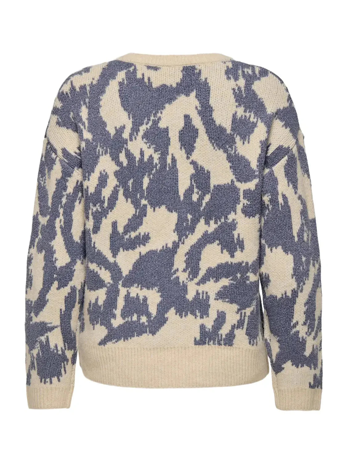 Jersey ONLY Gigi Glitter Azul | Bicos de Fío