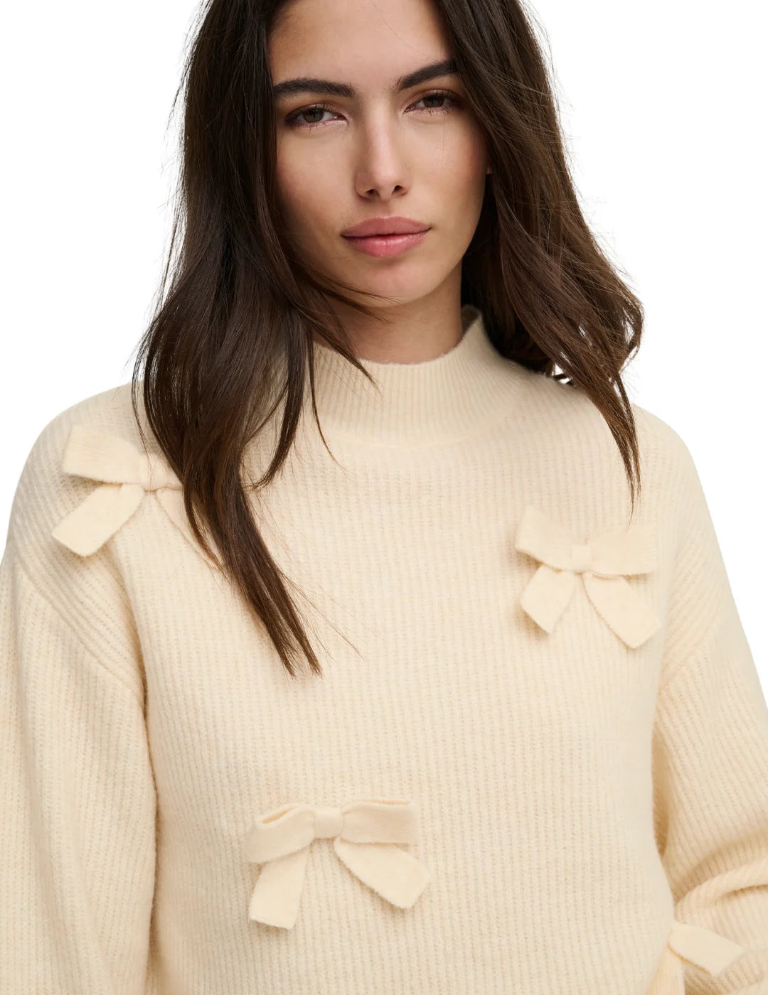 Jersey ONLY Lisa Lazos Beige | Bicos de Fío